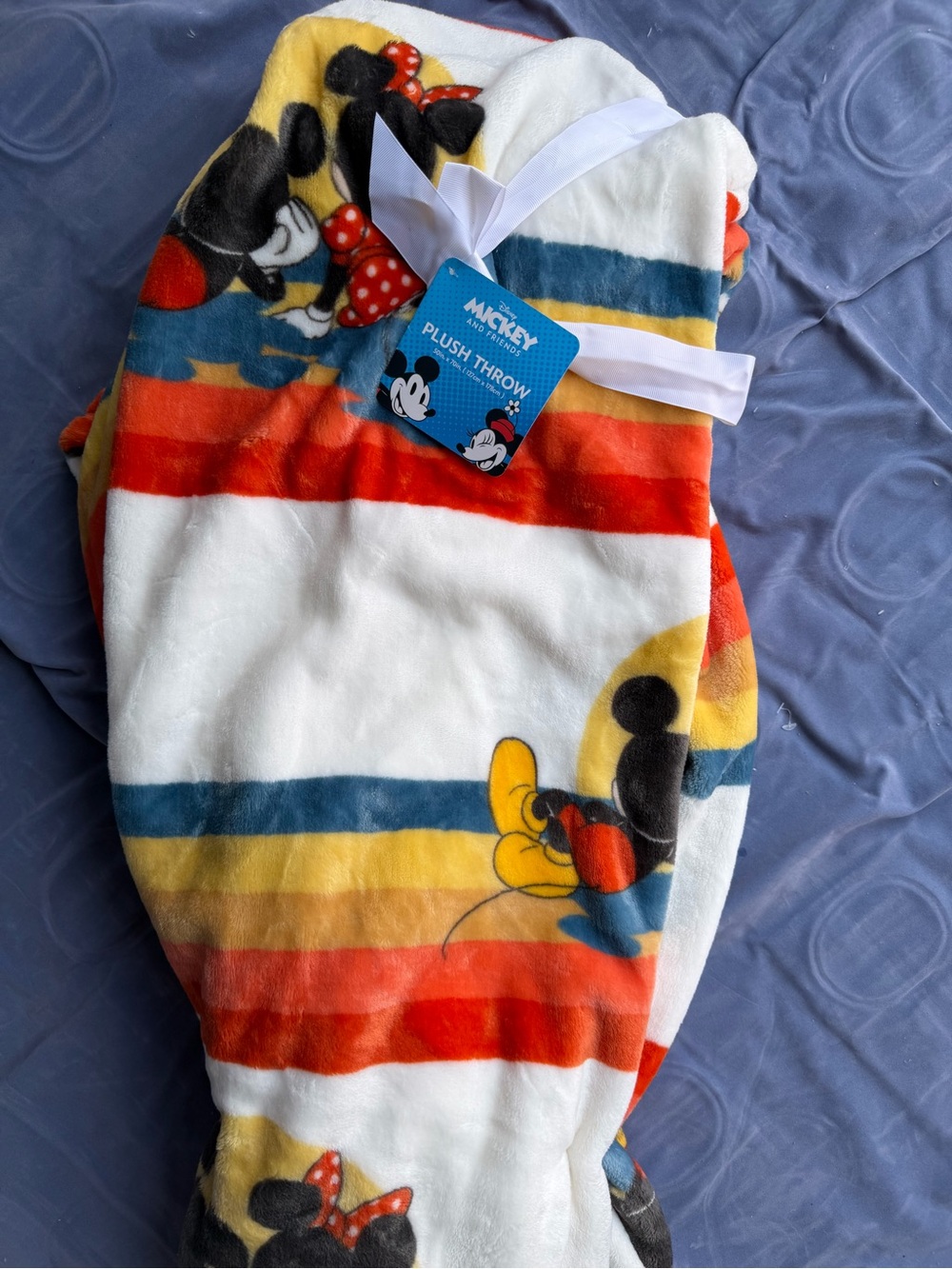 Disney Mickey Minnie mouse throw blanket new